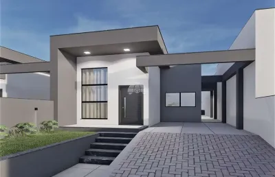 Casa com 2 quartos à venda na rua martin afonso de souza, 00, fraron, pato branco, 66 m2 por r$ 360.000