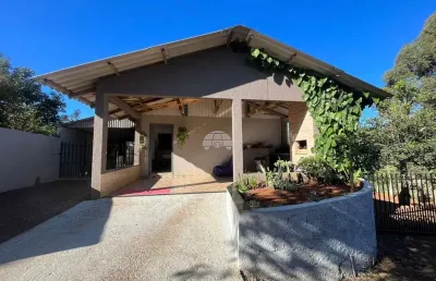 Chácara / sítio com 3 quartos à venda na comunidade fazenda da barra, 00, zona rural, pato branco, 115 m2 por r$ 269.000