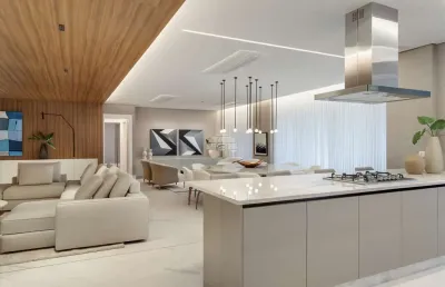 Apartamento com 4 quartos à venda na rua clara vendramin, 315, mossunguê, curitiba, 257 m2 por r$ 4.428.223