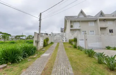 Casa em condomínio fechado com 4 quartos à venda na rua victório gabardo, 488, pilarzinho, curitiba, 182 m2 por r$ 1.299.000