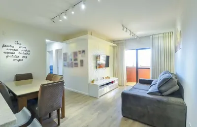 Apartamento com 3 quartos à venda na rua eugênio flor, 730, pilarzinho, curitiba, 71 m2 por r$ 450.000