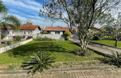 Casa em condomínio fechado com 3 quartos à venda na rua florindo lindes, 254, jardim amélia, pinhais, 175 m2 por r$ 699.000