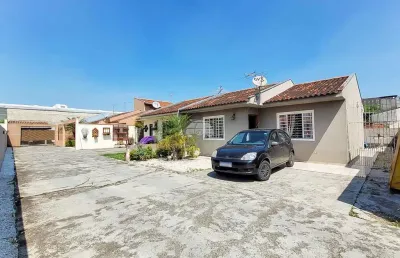 Casa em condomínio fechado com 2 quartos à venda na rua rio piraquara, 875, weissópolis, pinhais, 55 m2 por r$ 400.000