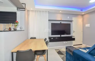 Apartamento com 2 quartos à venda na rua maurício rosemann, 455, jardim santo antônio, almirante tamandaré, 40 m2 por r$ 220.000