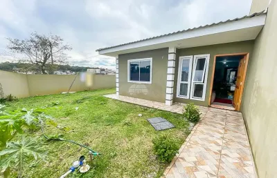 Casa com 3 quartos à venda na rua do canário, 165, jardim ana rosa, colombo, 52 m2 por r$ 365.000