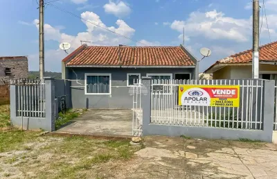 Casa com 3 quartos à venda na rua do cardeal, 371, jardim ana rosa, colombo, 53 m2 por r$ 250.000