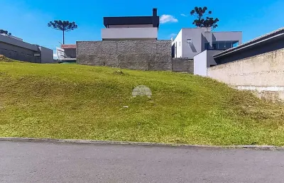 Terreno em condomínio fechado à venda na rua do quivi, 341, planta santa tereza, colombo, 301 m2 por r$ 249.000