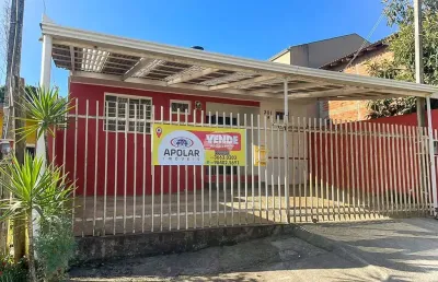 Casa com 2 quartos à venda na rua do jequitibá, 201, vila florestal grajaú, colombo, 84 m2 por r$ 249.000