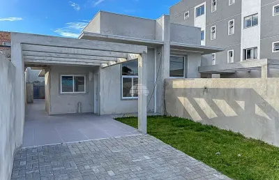 Casa com 3 quartos à venda na rua altevir ceccon, 72, jardim monte líbano, colombo, 59 m2 por r$ 394.900