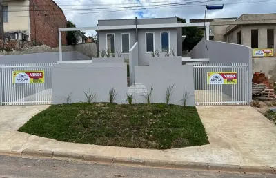 Casa com 3 quartos à venda na rua pedro costa, 06, jardim solimões, colombo, 58 m2 por r$ 319.000