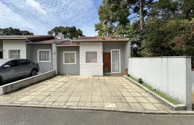 Casa em condomínio fechado com 3 quartos à venda na rua theodoro makiolka, 1191, santa cândida, curitiba, 56 m2 por r$ 415.000