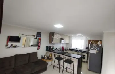 Casa em condomínio fechado com 2 quartos à venda na rua do timbó, 75, parque do embu, colombo, 65 m2 por r$ 255.000