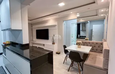 Apartamento com 2 quartos à venda na rua lago tanguá, 829, parque dos lagos, colombo, 55 m2 por r$ 269.900