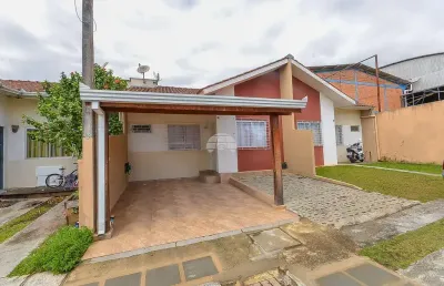 Casa em condomínio fechado com 3 quartos à venda na estrada de santa cândida, 1539, santa cândida, curitiba, 124 m2 por r$ 450.000