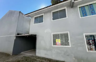 Casa em condomínio fechado com 2 quartos à venda na rua canários, 460, gralha azul, fazenda rio grande, 50 m2 por r$ 280.000