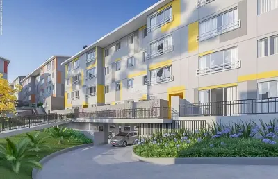 Apartamento com 2 quartos à venda na rua paulo kulik, 182, santa cândida, curitiba, 48 m2 por r$ 340.469