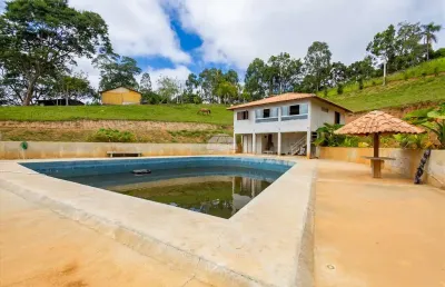 Chácara / sítio com 5 quartos à venda na rua principal, lote 25, três córregos, campo largo, 300 m2 por r$ 1.800.000