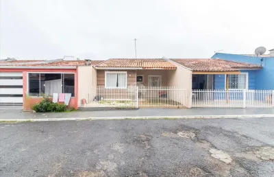 Casa em condomínio fechado com 2 quartos à venda na travessa juritis, 217, gralha azul, fazenda rio grande, 46 m2 por r$ 285.000