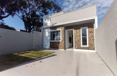 Casa com 2 quartos à venda na rua cabo frio, 850, shangri-lá, pontal do paraná, 54 m2 por r$ 380.000
