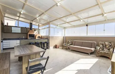Apartamento com 3 quartos à venda na rua renato polatti, 3539, campo comprido, curitiba, 128 m2 por r$ 550.000