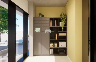 Apartamento com 1 quarto à venda na rua eponino macuco, 176, capão raso, curitiba, 27 m2 por r$ 286.739