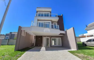 Casa em condomínio fechado com 3 quartos à venda na rua nicola pellanda, 3331, umbará, curitiba, 181 m2 por r$ 1.150.000