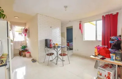 Apartamento com 2 quartos à venda na rua alexandro glenski, 1027, ganchinho, curitiba, 42 m2 por r$ 145.000