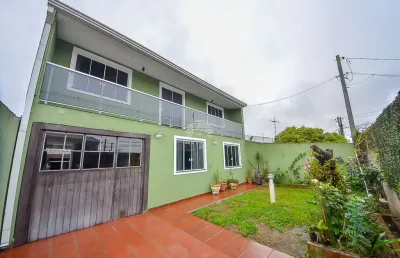 Casa com 4 quartos à venda na rua cidade de ouro, 181, sítio cercado, curitiba, 169 m2 por r$ 500.000