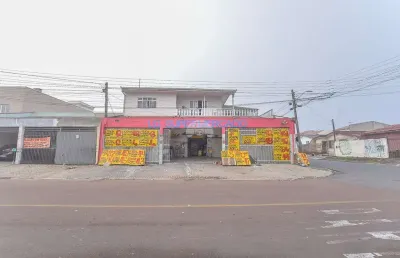 Casa comercial à venda na rua alziro zarur, 16, sítio cercado, curitiba, 394 m2 por r$ 800.000