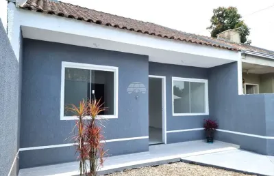 Casa com 2 quartos à venda na rua mário de jesus simeão, 87, planta deodoro, piraquara, 52 m2 por r$ 215.000