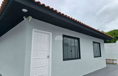 Casa com 3 quartos à venda na rua florença, 94, planta boros, colombo, 60 m2 por r$ 319.000
