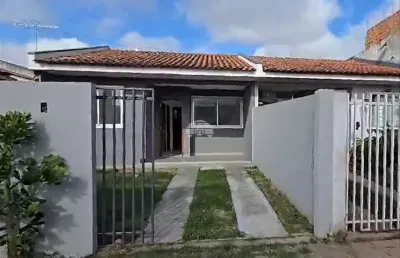 Casa com 2 quartos à venda na rua albatroz, 224, gralha azul, fazenda rio grande, 54 m2 por r$ 244.000