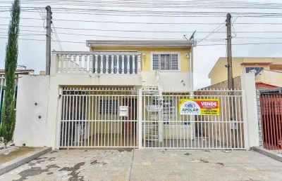 Casa com 3 quartos à venda na rua padre joão salanczyk, 52, uberaba, curitiba, 130 m2 por r$ 400.000