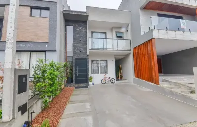 Casa em condomínio fechado com 3 quartos à venda na rua cesário kuroski, 187, cidade industrial, curitiba, 116 m2 por r$ 825.000