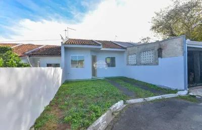 Casa em condomínio fechado com 2 quartos à venda na rua professora maria nassar schaustek, 1185, campina da barra, araucária, 105 m2 por r$ 280.000