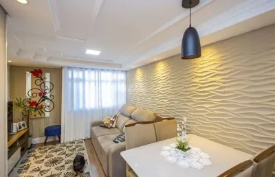 Apartamento com 2 quartos à venda na rua doutor nelson luiz wolski velloso, 405, cidade industrial, curitiba, 47 m2 por r$ 240.000