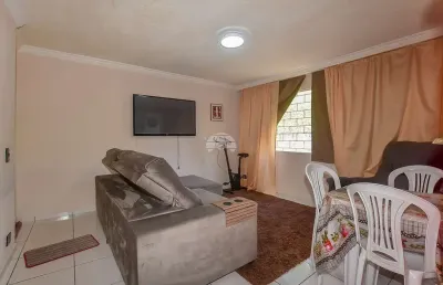Apartamento com 2 quartos à venda na avenida rui barbosa, 11605, colônia rio grande, são josé dos pinhais, 46 m2 por r$ 190.000
