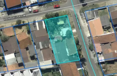 Terreno à venda na rua guarandi, 466, são braz, curitiba, 570 m2 por r$ 460.000