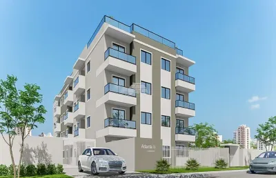 Apartamento com 3 quartos à venda na rua rio piraquara, 1035, weissópolis, pinhais, 68 m2 por r$ 349.000