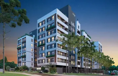 Apartamento com 1 quarto à venda na rua francisco ader, 502, novo mundo, curitiba, 29 m2 por r$ 361.900