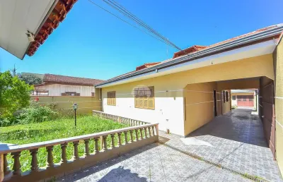 Casa com 5 quartos à venda na rua eurides maciel de almeida, 628, uberaba, curitiba, 137 m2 por r$ 980.000