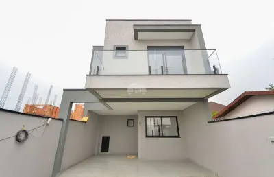 Casa com 3 quartos à venda na rua elizabeth jane brown, 37, uberaba, curitiba, 95 m2 por r$ 599.000