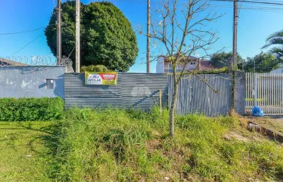 Terreno à venda na rua maria noemia dos santos, 190, santa cândida, curitiba, 600 m2 por r$ 650.000