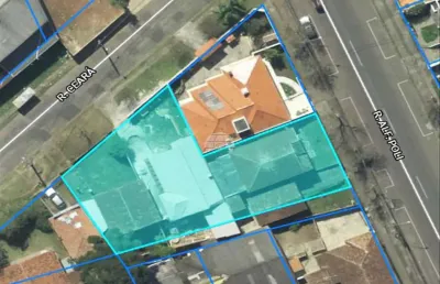 Terreno à venda na rua alferes poli, 2292, rebouças, curitiba, 1002 m2 por r$ 1.630.000