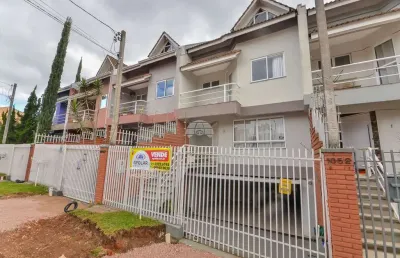 Casa em condomínio fechado com 3 quartos à venda na rua leôncio derosso, 1052, xaxim, curitiba, 199 m2 por r$ 1.070.000