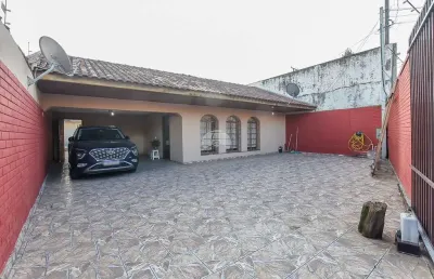 Casa com 4 quartos à venda na rua gabriel frecceiro de miranda, 1364, xaxim, curitiba, 181 m2 por r$ 649.000
