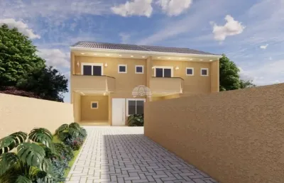 Casa em condomínio fechado com 3 quartos à venda na rua santa edwiges, 70, abranches, curitiba, 108 m2 por r$ 499.000