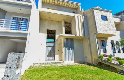 Casa em condomínio fechado com 3 quartos à venda na rua guilherme nievola, 59, xaxim, curitiba, 200 m2 por r$ 690.000