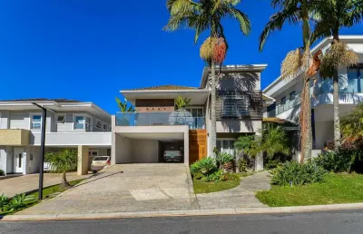 Casa em condomínio fechado com 4 quartos à venda na rua eduardo sprada, 4831, campo comprido, curitiba, 350 m2 por r$ 4.500.000