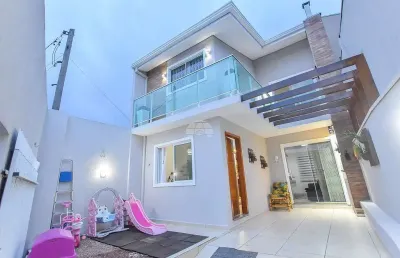 Casa com 3 quartos à venda na rua capitão amin mosse, 798, alto boqueirão, curitiba, 69 m2 por r$ 480.000